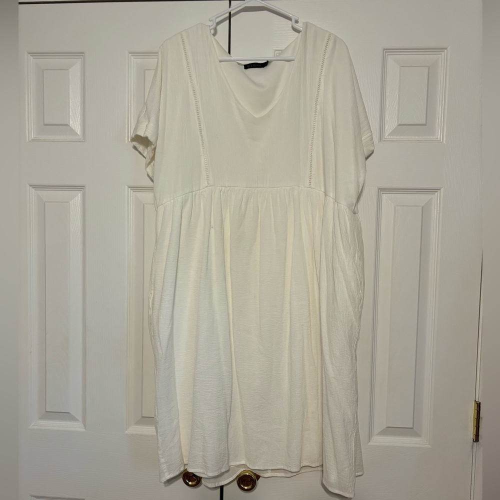 White dress
